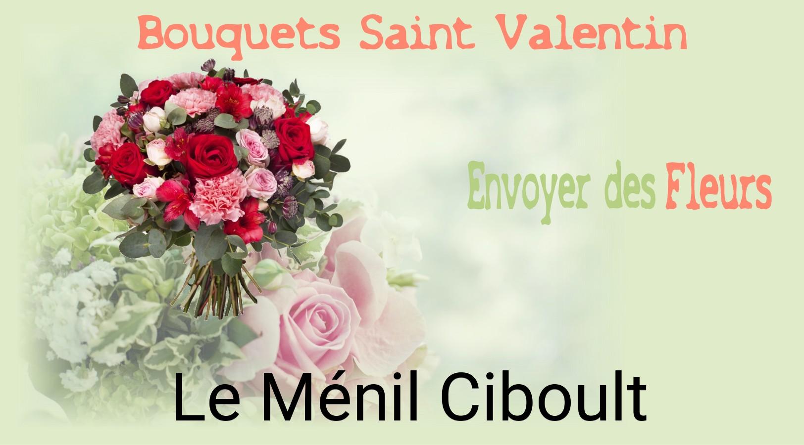 Roses de Saint-Valentin livrées à Le Ménil-Ciboult